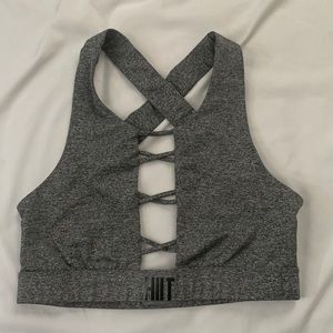 HIIT crossed back sports bra